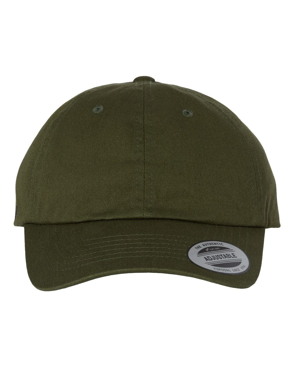 Classic Dad Hat with Custom Leather Patch