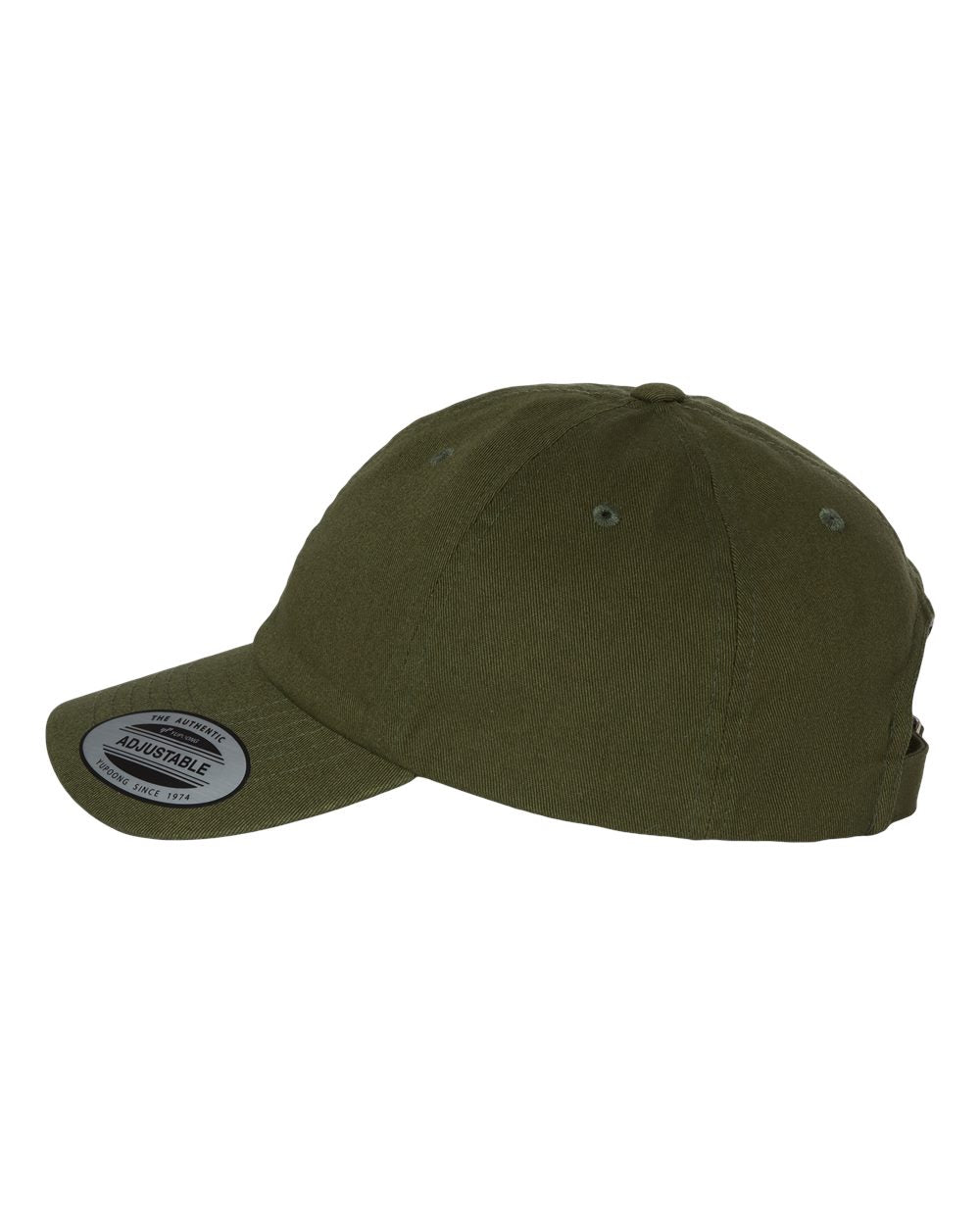 Classic Dad Hat with Custom Leather Patch